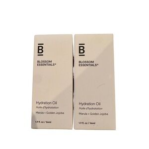 2packs Blossom Essentials Hydration Oil Golden Jojoba Face Body 1.9oz Set of 2